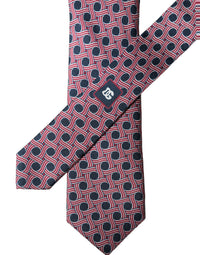 Dolce & Gabbana Dolce & Gabbana Multicolor Abstract Silk Adjustable Men Men'sd NeckMen's Men's Tie