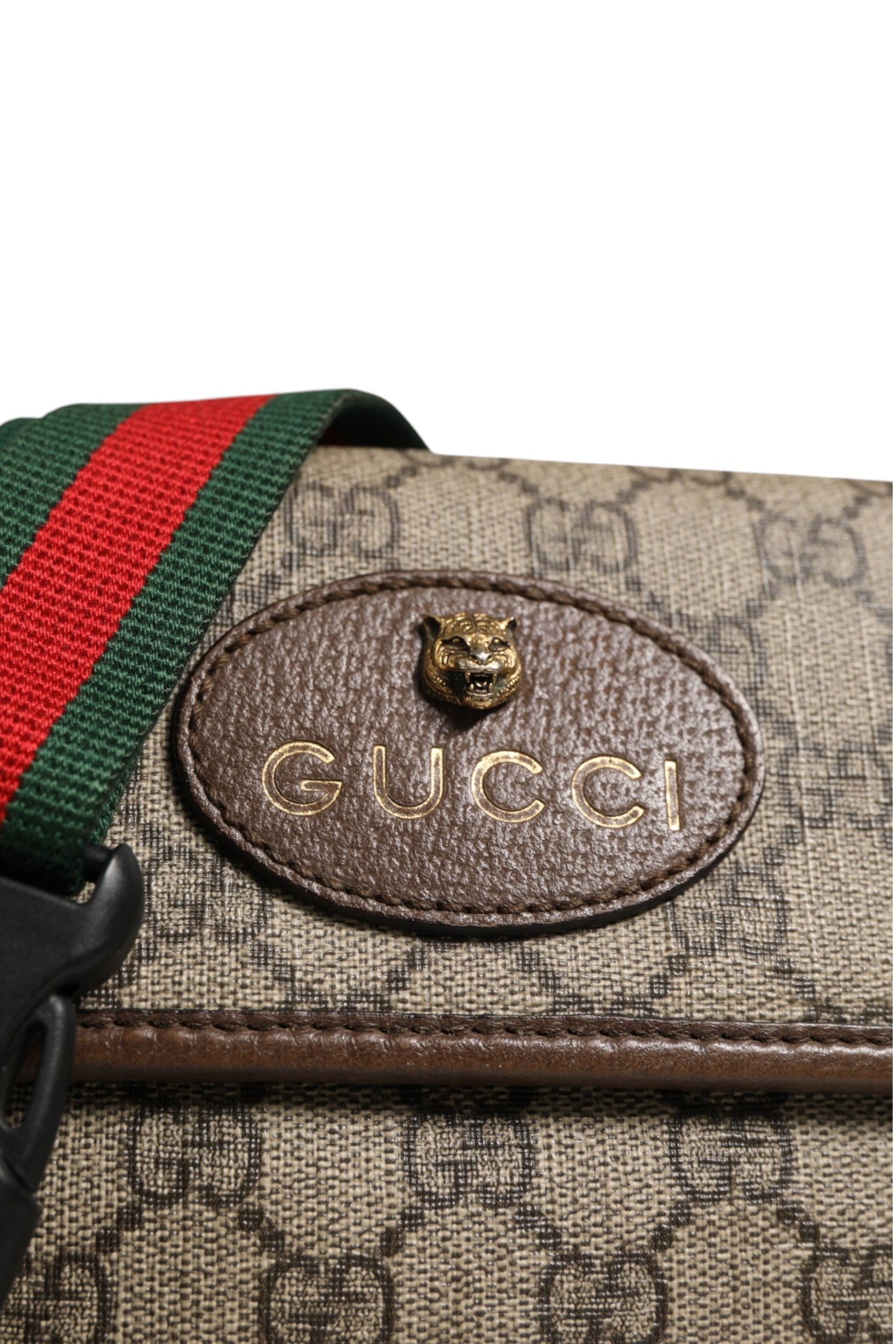 Gucci Supreme Canvas Belt Women's Bag (Authentic Pre-Loved)
