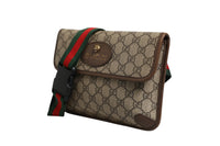 Gucci Supreme Canvas Belt Women's Bag (Authentic Pre-Loved)