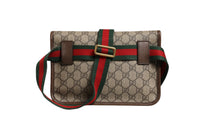 Gucci Supreme Canvas Belt Women's Bag (Authentic Pre-Loved)