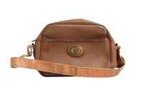 Burberry Brown and Gold Crossbody Women's Bag (Authentic Pre-Loved)