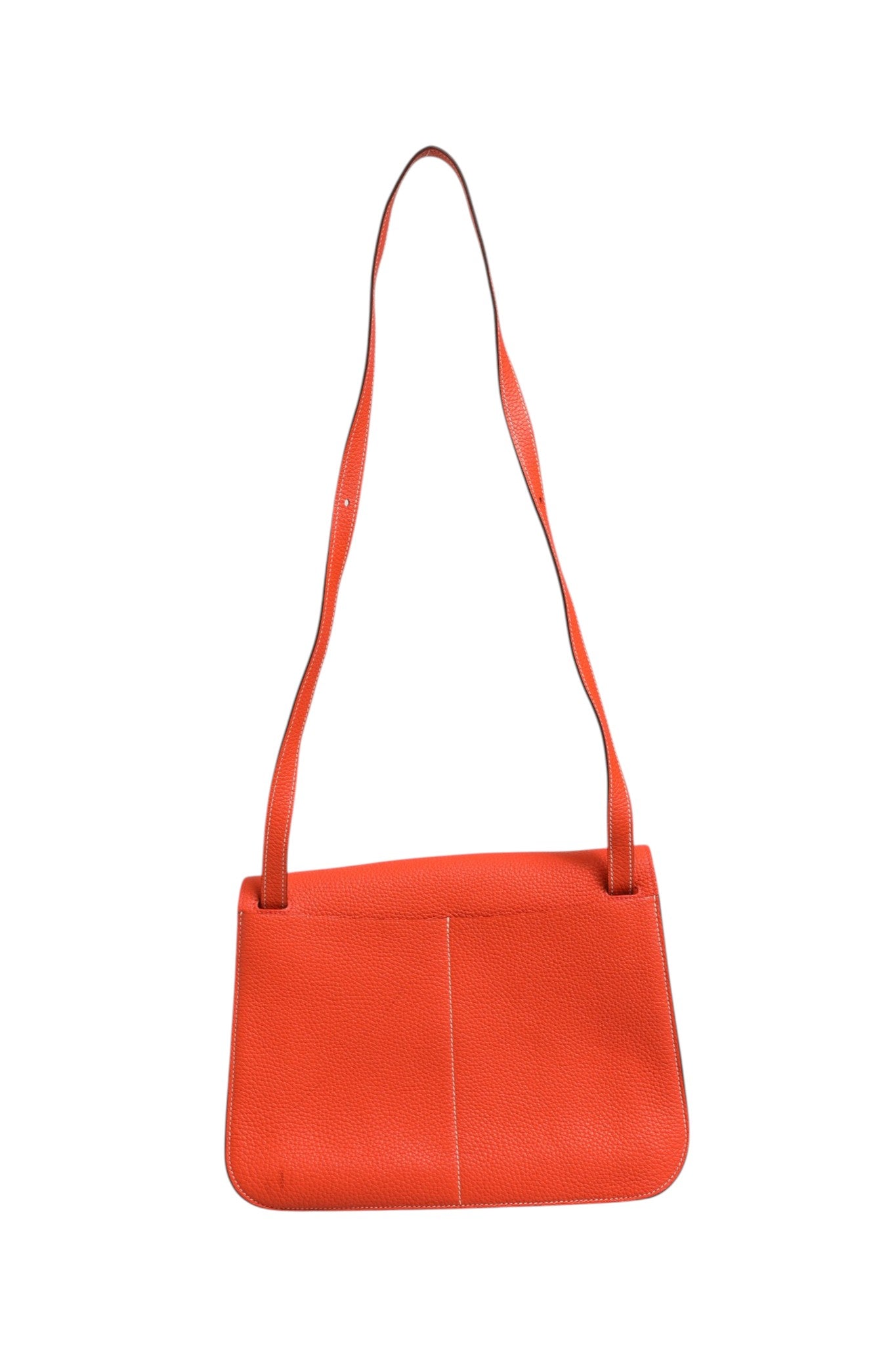 Hermès Rouge Casaque Clemence Halzan 31 Palladium Women's Hardware (Pre-Loved)
