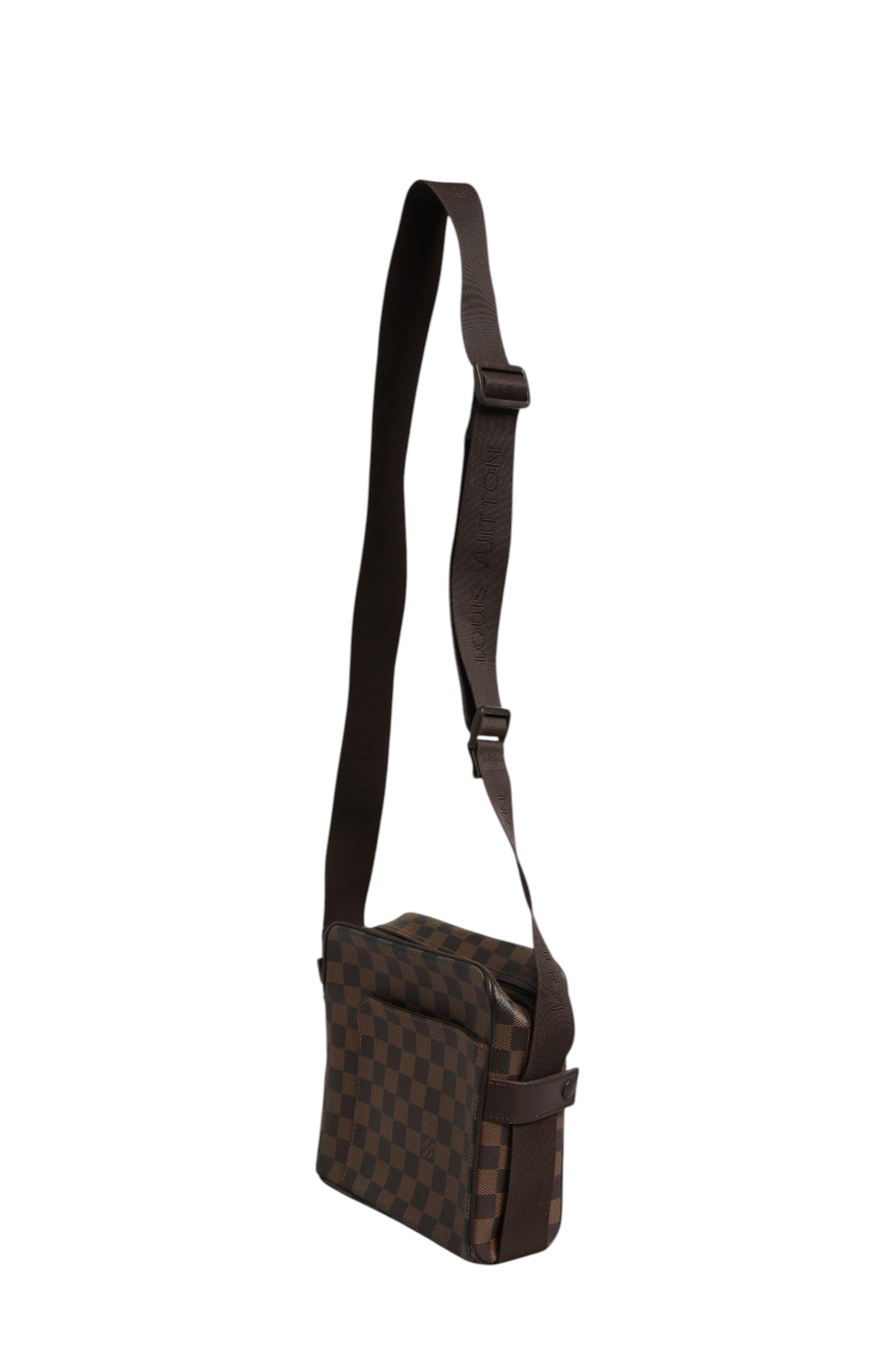 Louis Vuitton Damier Ebene Olav PM Messenger Women's Bag (Authentic Pre-Loved)