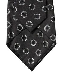 Dolce & Gabbana Dolce & Gabbana Black White Polka Dot Silk Adjustable Women NeckWomen's Women's Tie