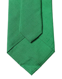 Dolce & Gabbana Dolce & Gabbana Green Solid Silk Cotton Adjustable Women NeckWomen's Women's Tie