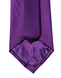 Dolce & Gabbana Dolce & Gabbana Purple Polyester Satin Adjustable Women Women'sd NeckWomen's Women's Tie