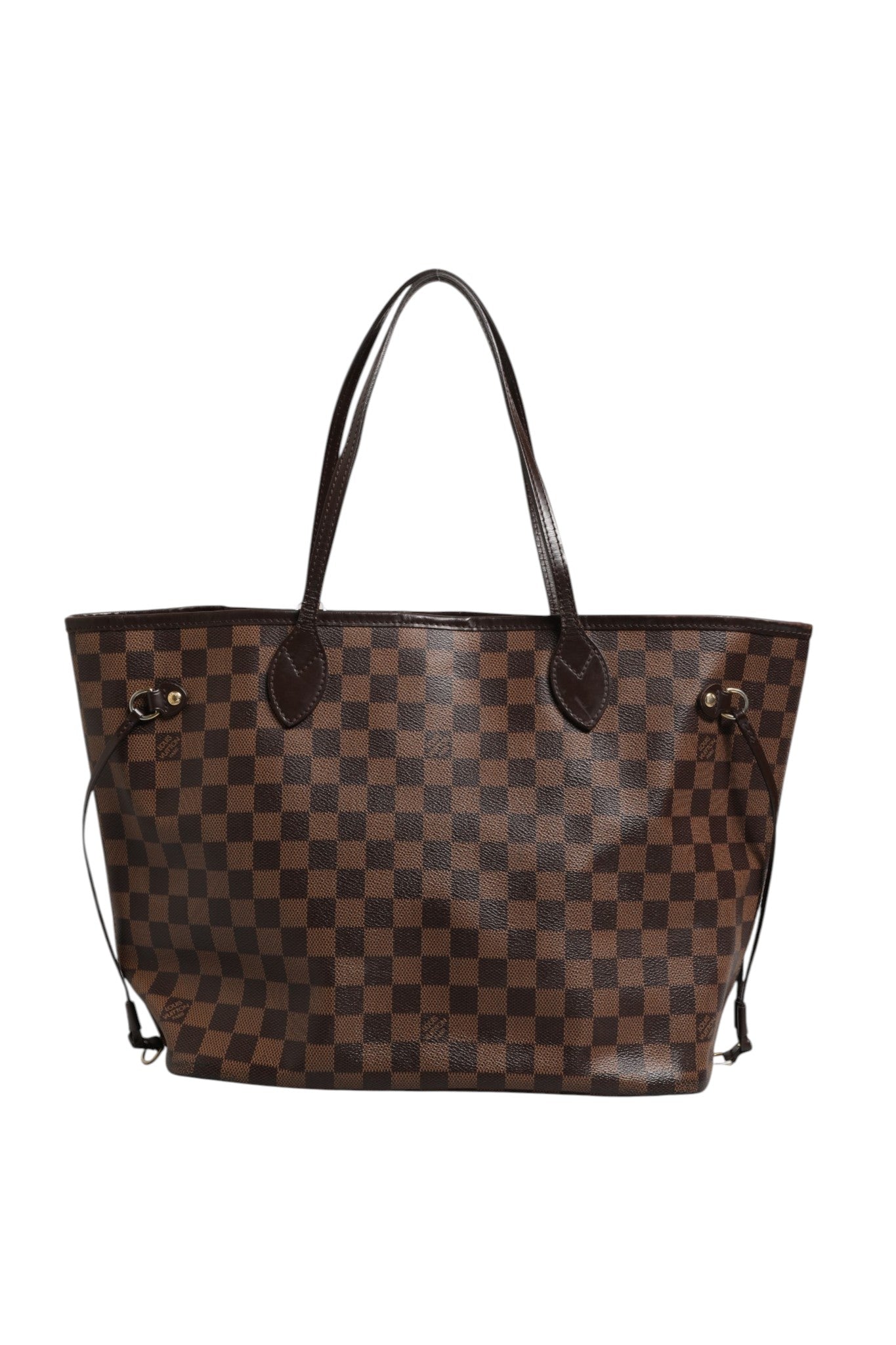 Louis Vuitton Neverfull MM Damier Women's Ebene (Authentic Pre-Loved)