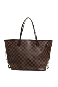 Louis Vuitton Neverfull MM Damier Women's Ebene (Authentic Pre-Loved)