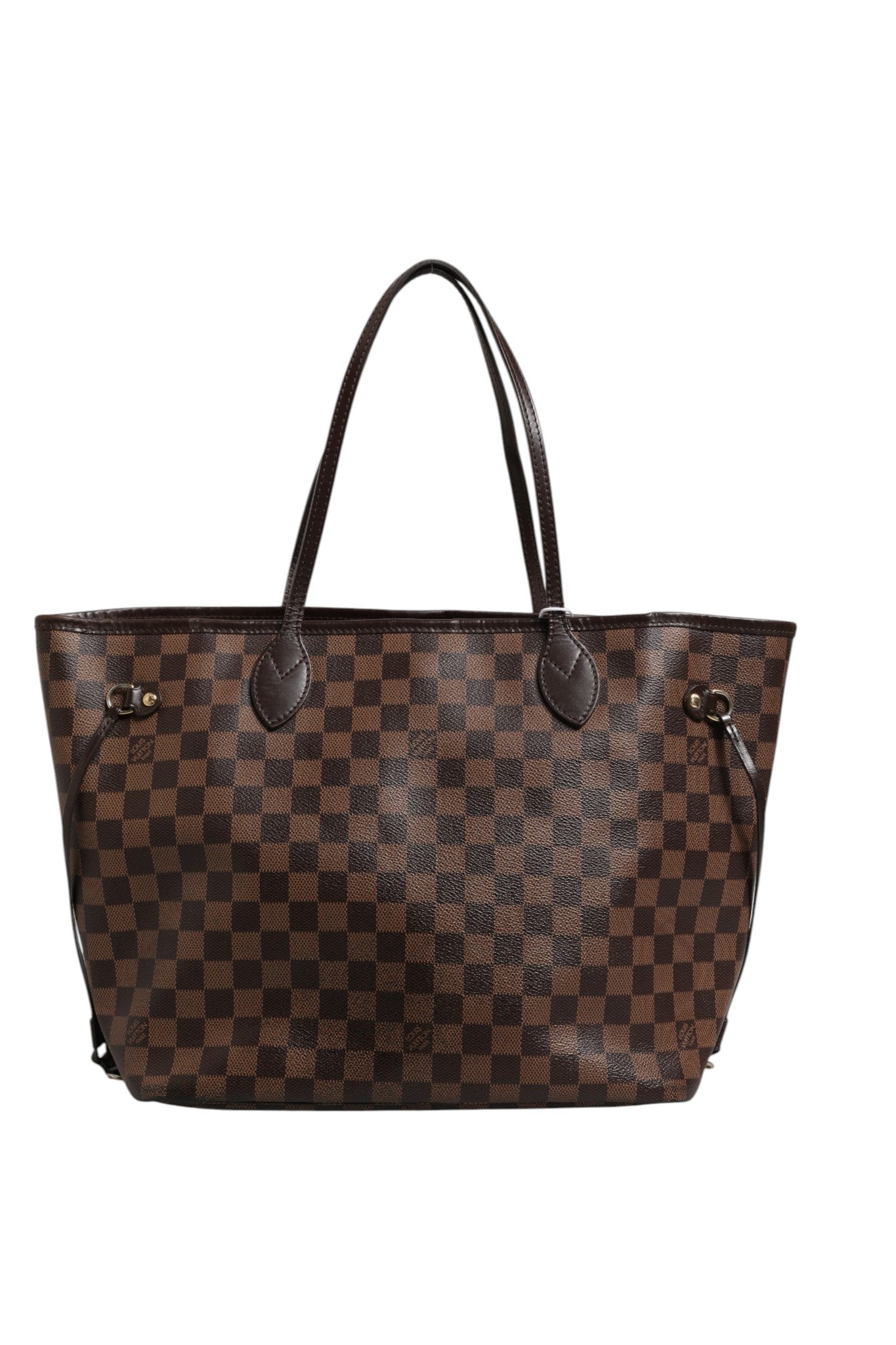 Louis Vuitton Neverfull MM Damier Women's Ebene (Authentic Pre-Loved)