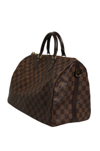 Louis Vuitton Speedy Bandoulière 35 Damier Women's Ebene (Authentic Pre-Loved)
