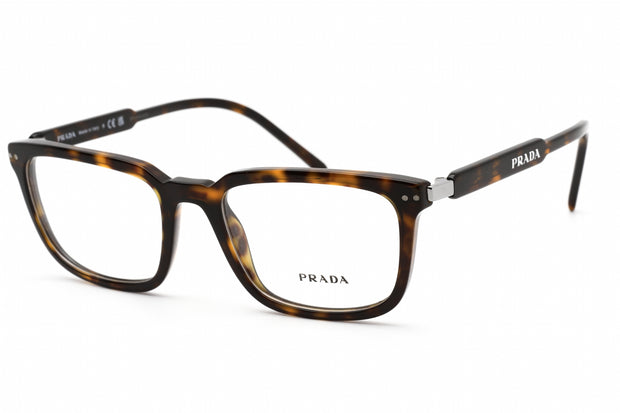 Prada Designer Havana Eyeglasses with Clear Lenses