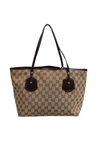 Gucci Beige Canvas Medium Jolie Charm Tote Women's Bag (Authentic Pre-Loved)