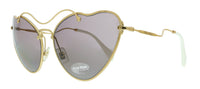 Miu Miu Antique Gold Square 0MU 55RS 7OE6X1 Sunglasses