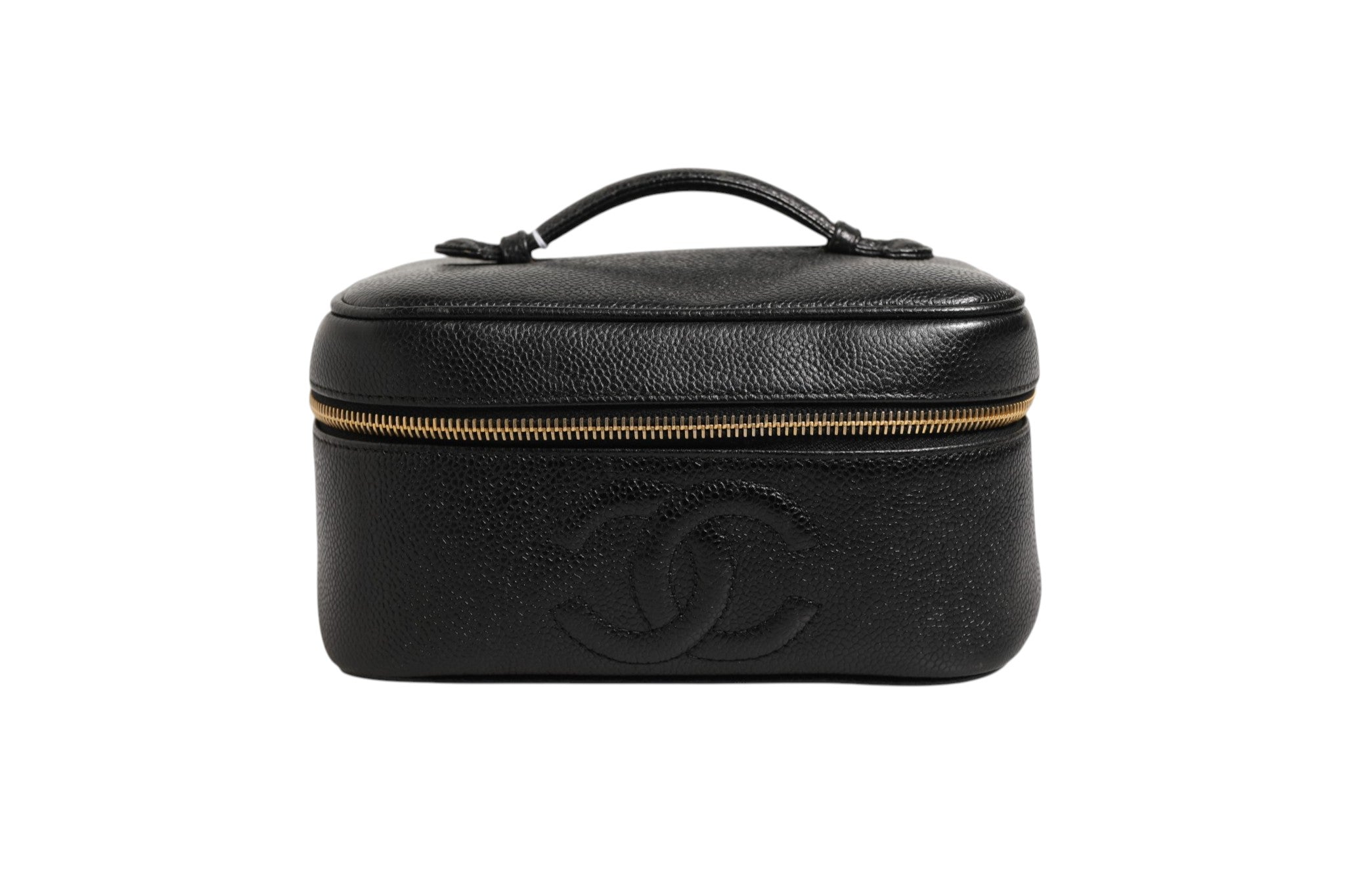 Chanel Black and gold makeup Women's bag (Authentic Pre-Loved)