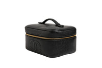 Chanel Black and gold makeup Women's bag (Authentic Pre-Loved)