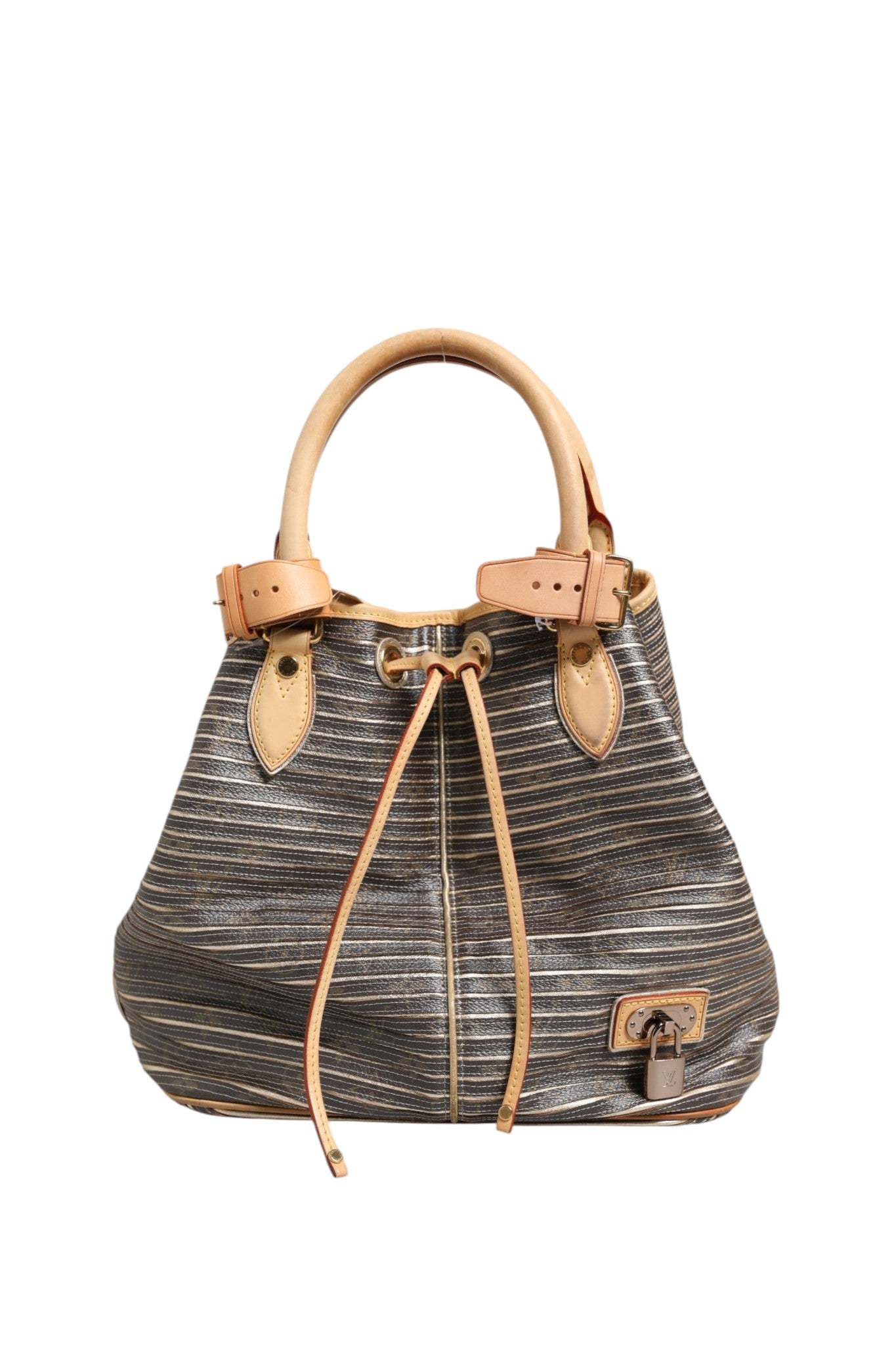 Louis Vuitton Argent Monogram Canvas Limited Edition Eden Women's Neo (Authentic Pre-Loved)