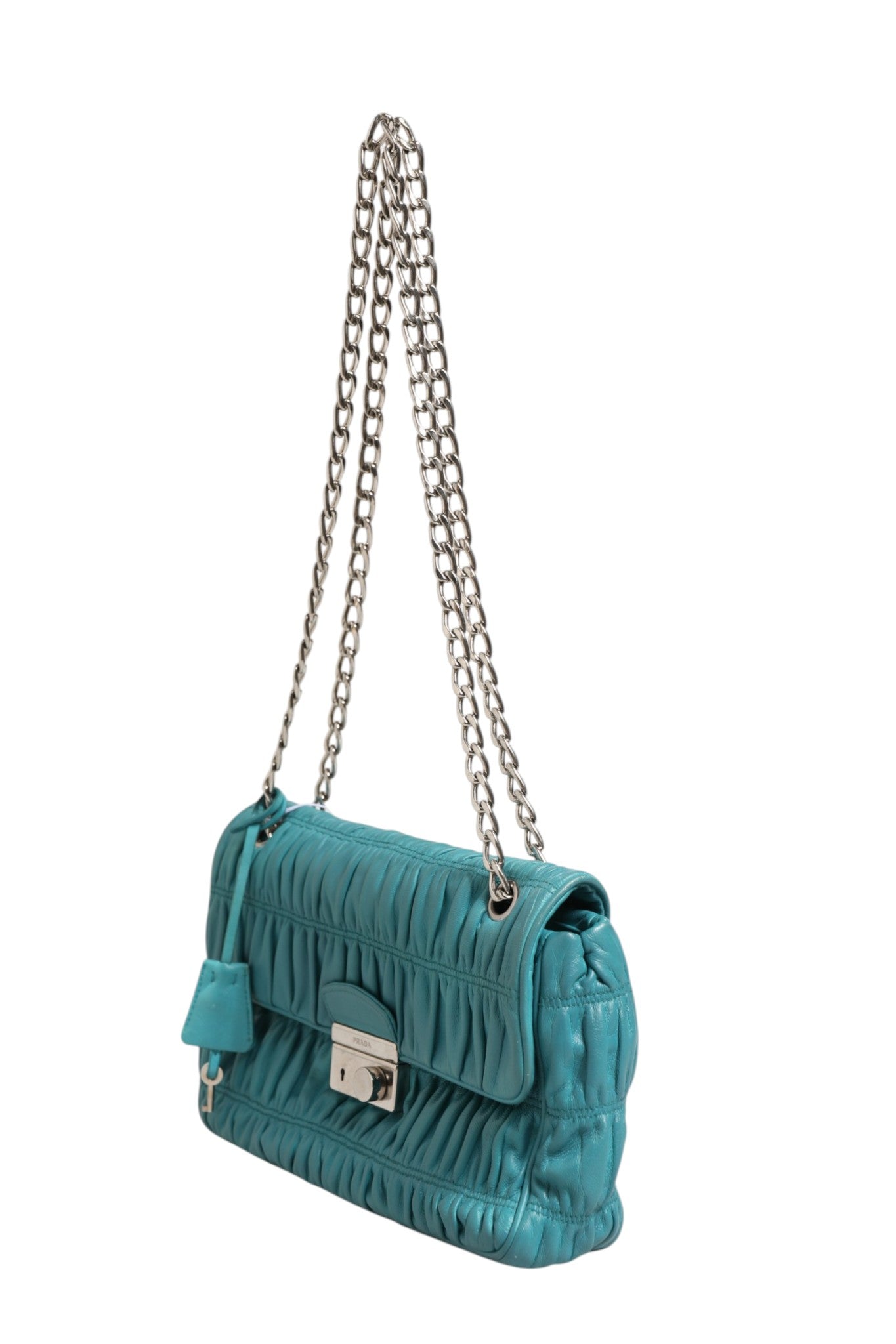 Prada Nappa Gaufre Flap Women's Bag (Authentic Pre-Loved)
