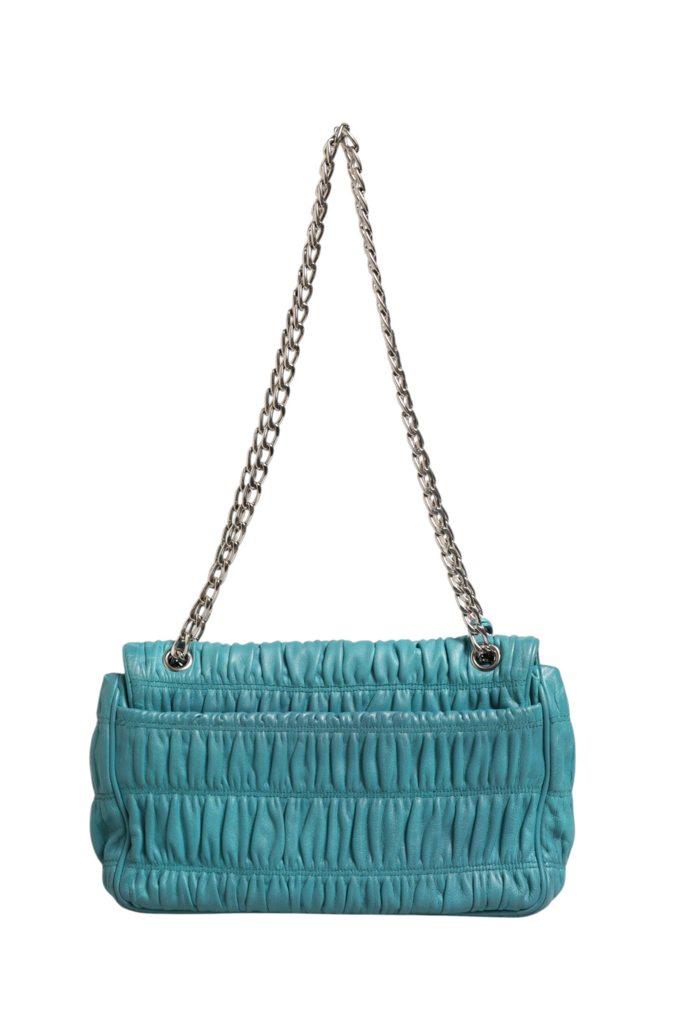 Prada Nappa Gaufre Flap Women's Bag (Authentic Pre-Loved)