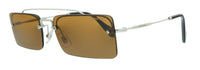 Miu Miu Grey Round 0MU 06SS C8O1A0 Sunglasses