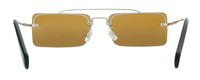 Miu Miu Grey Round 0MU 06SS C8O1A0 Sunglasses