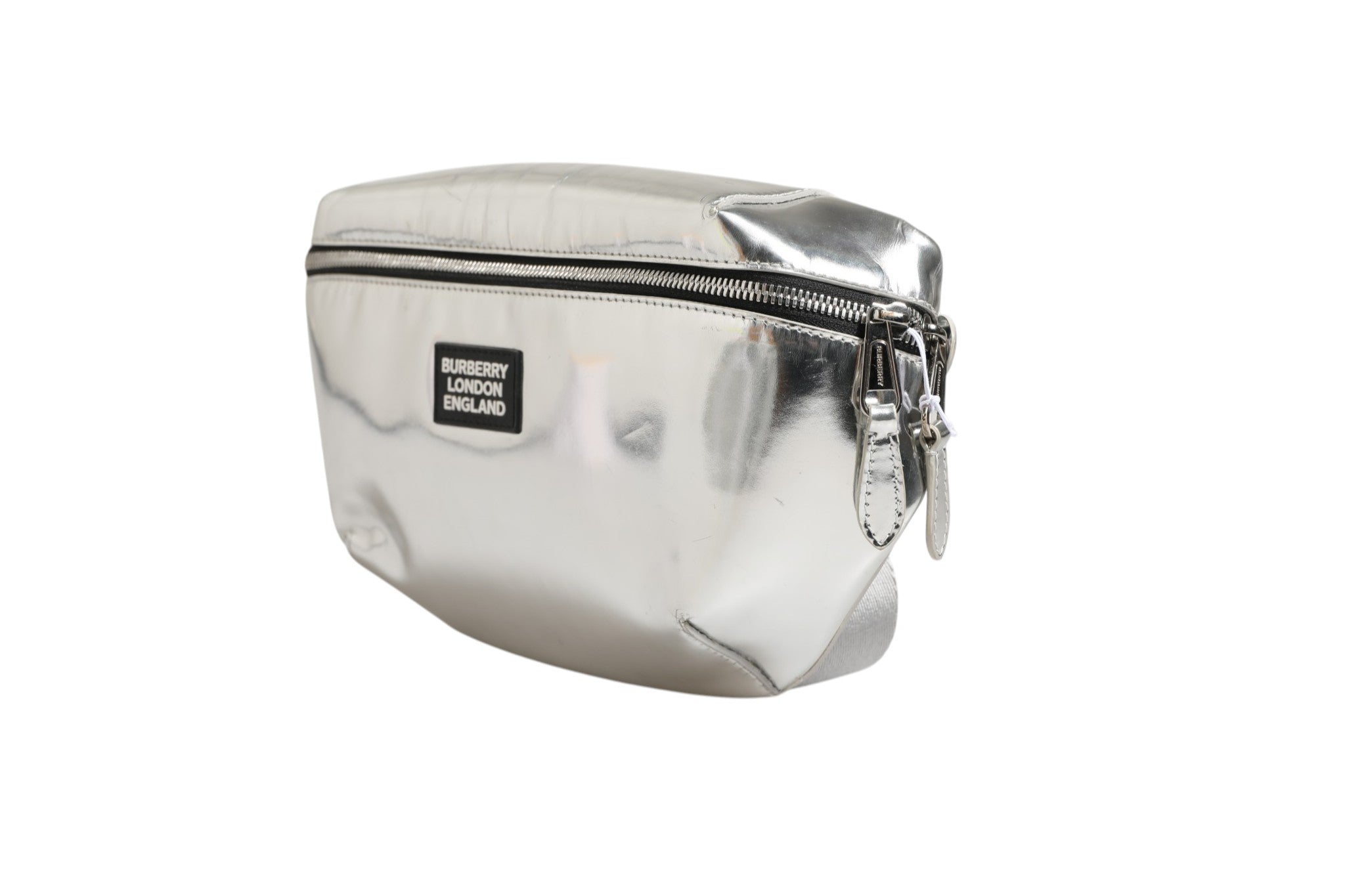 Burberry Belt bag Silver in Women's Synthetic (Authentic Pre-Loved)