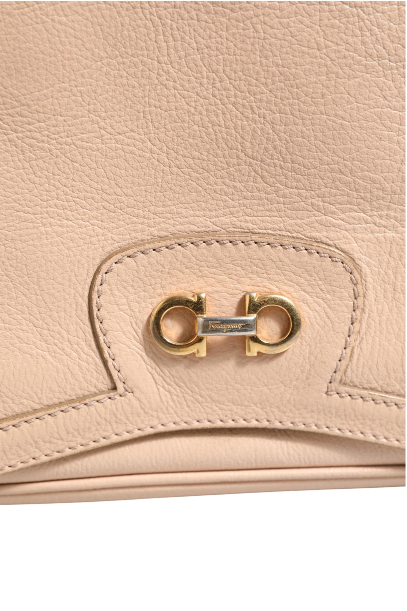 Salvatore Ferragamo Gancini Shoulder Women's Bag (Authentic Pre-Loved)
