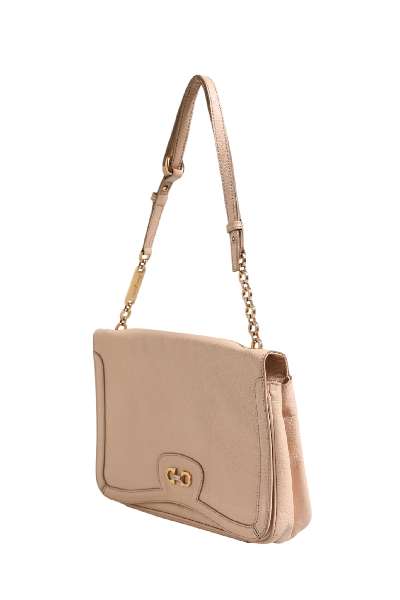 Salvatore Ferragamo Gancini Shoulder Women's Bag (Authentic Pre-Loved)
