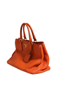 Prada Vitello Daino Leather Tote Women's Bag (Pre-Loved)