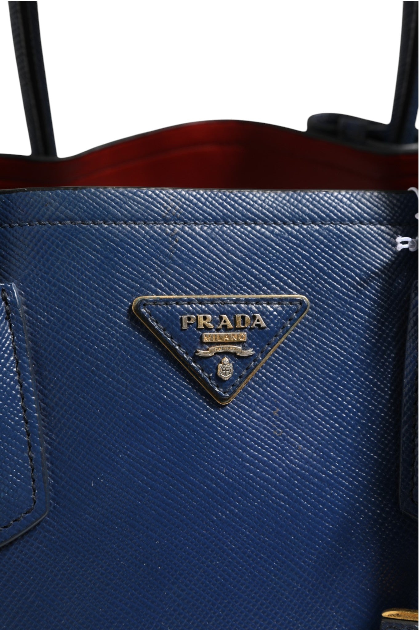 Prada Blue Saffiano Leather 2way Women's Bag (Authentic Pre-Loved)