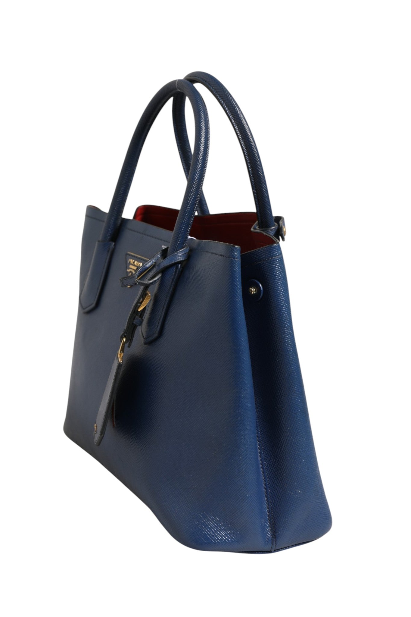 Prada Blue Saffiano Leather 2way Women's Bag (Authentic Pre-Loved)