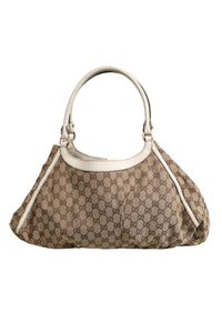 Gucci Canvas Abbey D Ring Shoulder Women's Bag (Authentic Pre-Loved)