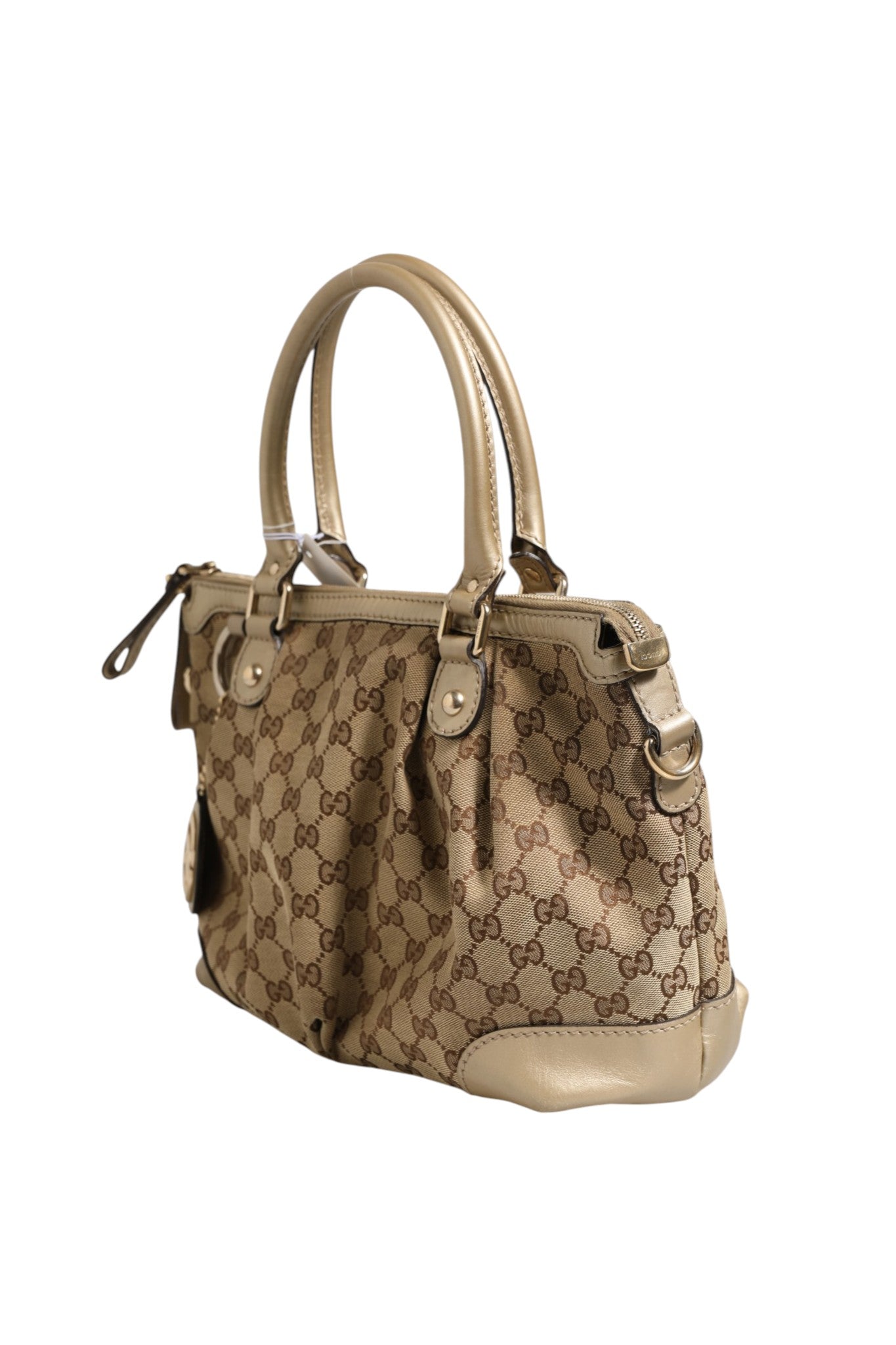 Gucci Sukey Canvas 2way Women's Bag (Authentic Pre-Loved)