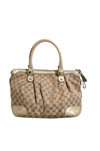 Gucci Sukey Canvas 2way Women's Bag (Authentic Pre-Loved)