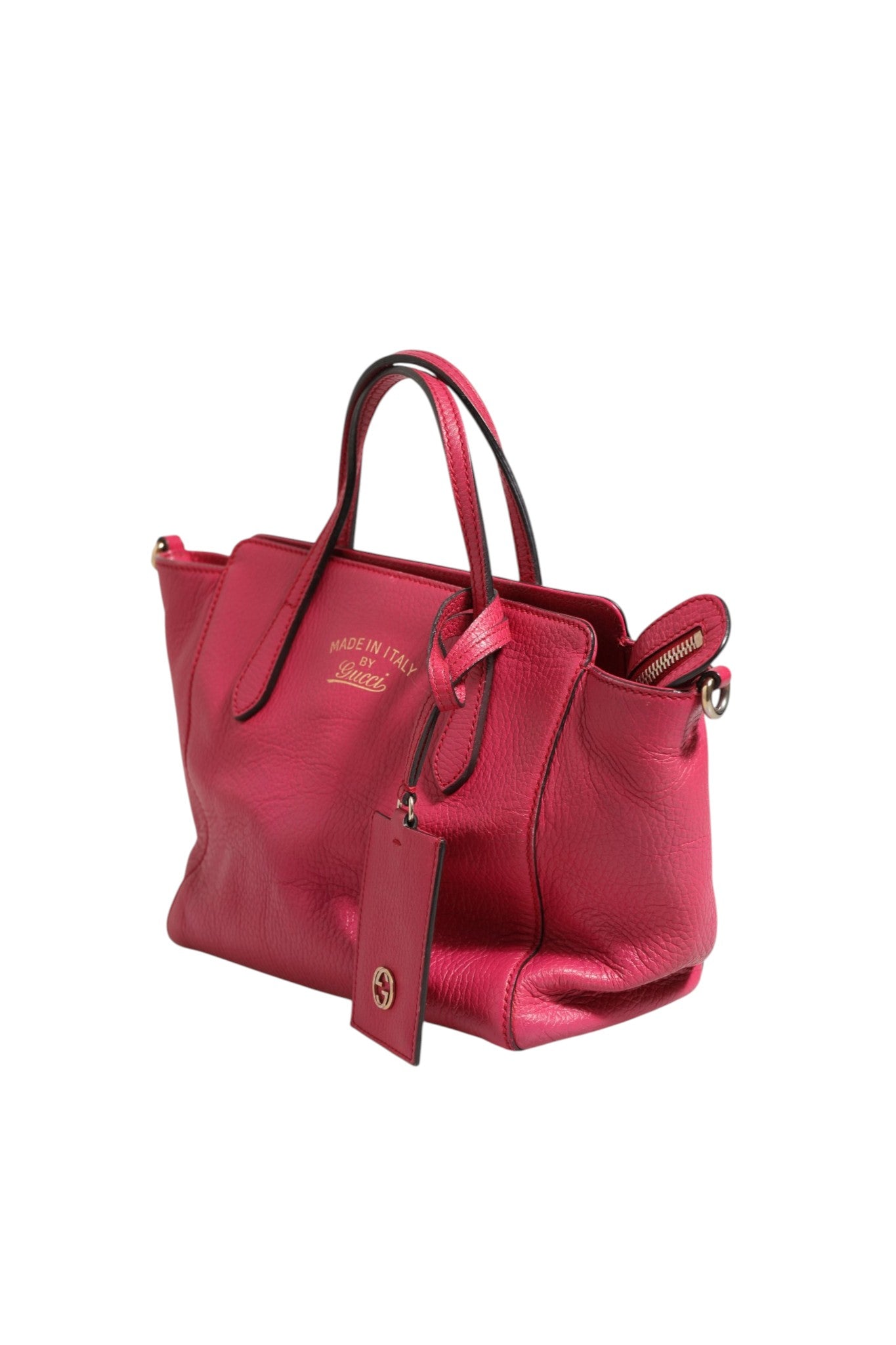 Gucci Swing Leather 2Way Tote Women's Bag (Authentic Pre-Loved)