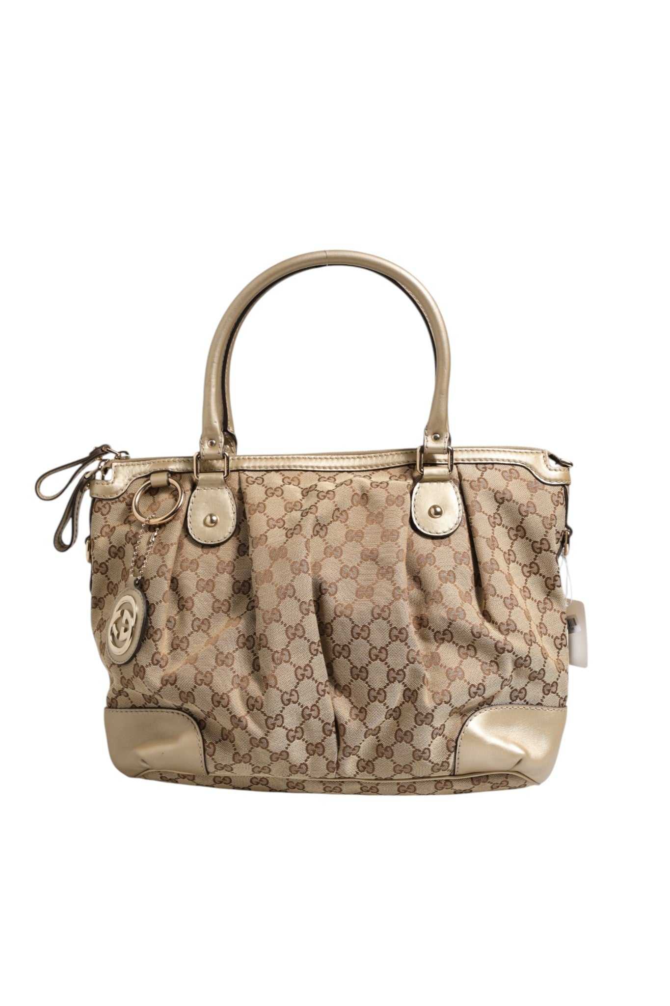 Gucci Canvas Sukey Women's Satchel (Authentic Pre-Loved)