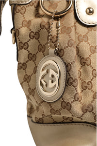 Gucci Canvas Sukey Women's Satchel (Authentic Pre-Loved)