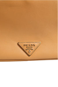 Prada Sidonie Beige Pebble Leather shoulder Women's bag (Authentic Pre-Loved)