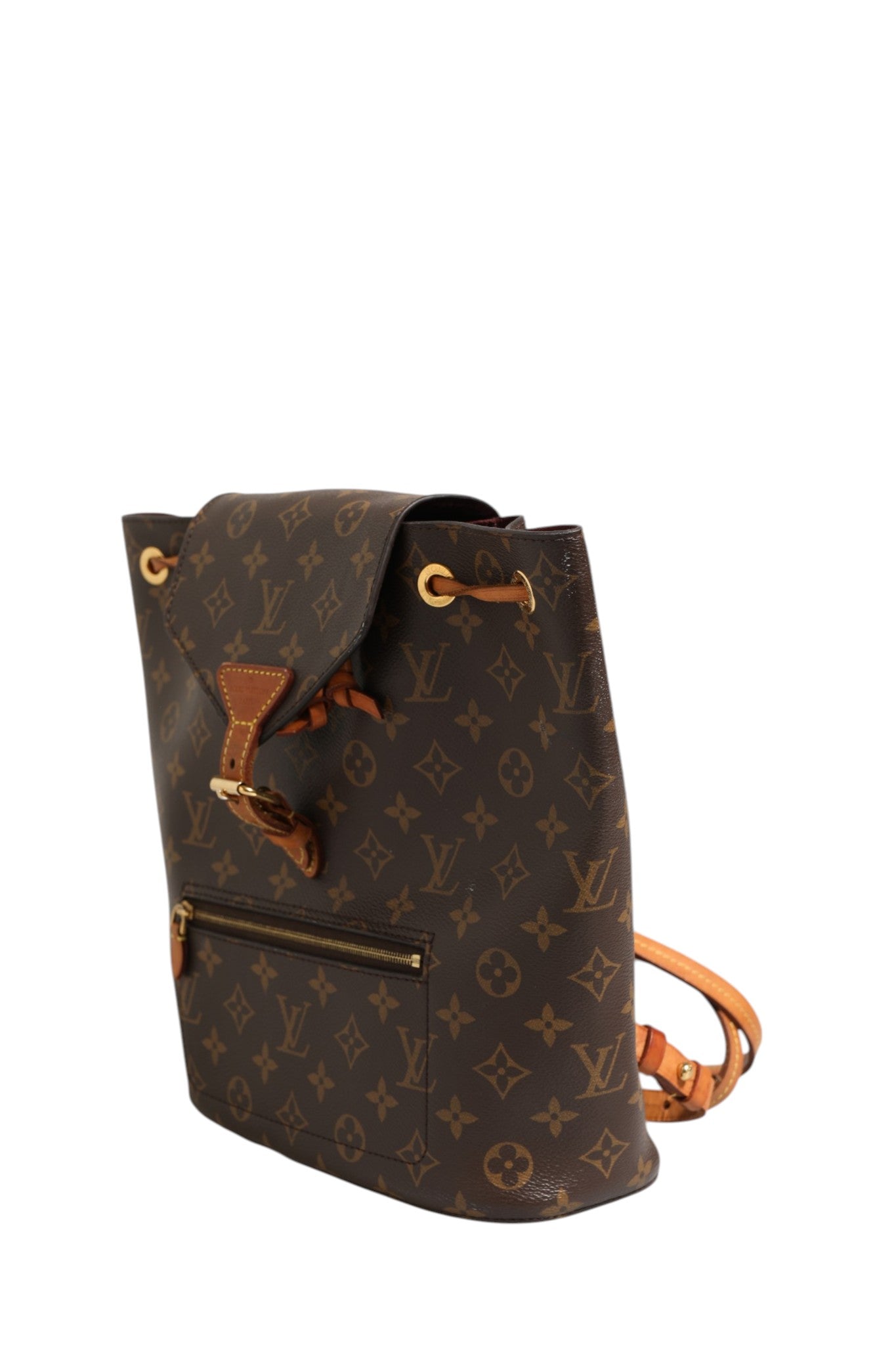 Louis Vuitton Monogram Canvas Montsouris Women's Backpack (Authentic Pre-Loved)