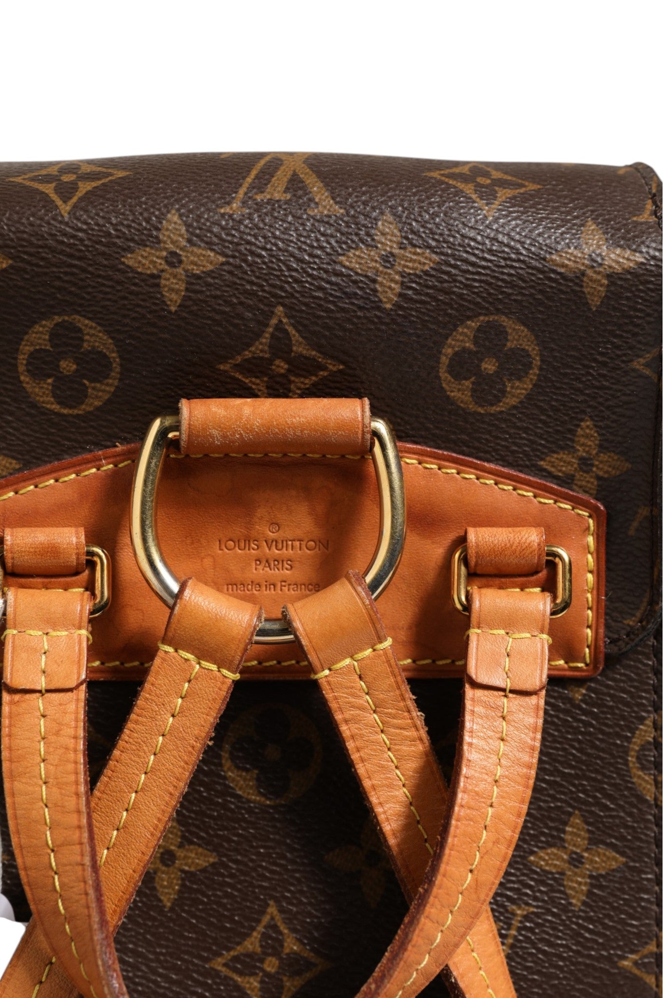 Louis Vuitton Monogram Canvas Montsouris Women's Backpack (Authentic Pre-Loved)