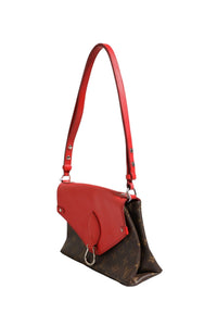 Louis Vuitton Saint Michel Monogram Epi Shoulder Bag Women's Coquelicot (Authentic Pre-Loved)