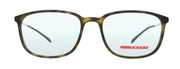 Prada Havana Rubber Rectangle 0PS 03HV U611O1 Eyeglasses