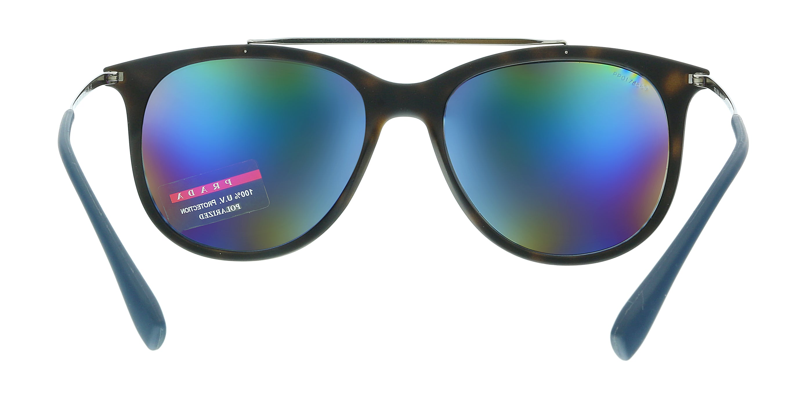 Prada 0PS 02TS U61144 Lifestyle Brown Round Sunglasses