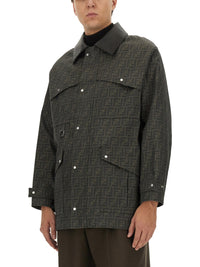 FENDI Fendi Men Blouson In Jacquard "Ff"
