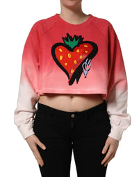 Dolce & Gabbana Dolce & Gabbana Multicolor StrawberryPrint Sweatshirt Women's Sweater