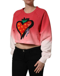 Dolce & Gabbana Dolce & Gabbana Multicolor StrawberryPrint Sweatshirt Women's Sweater