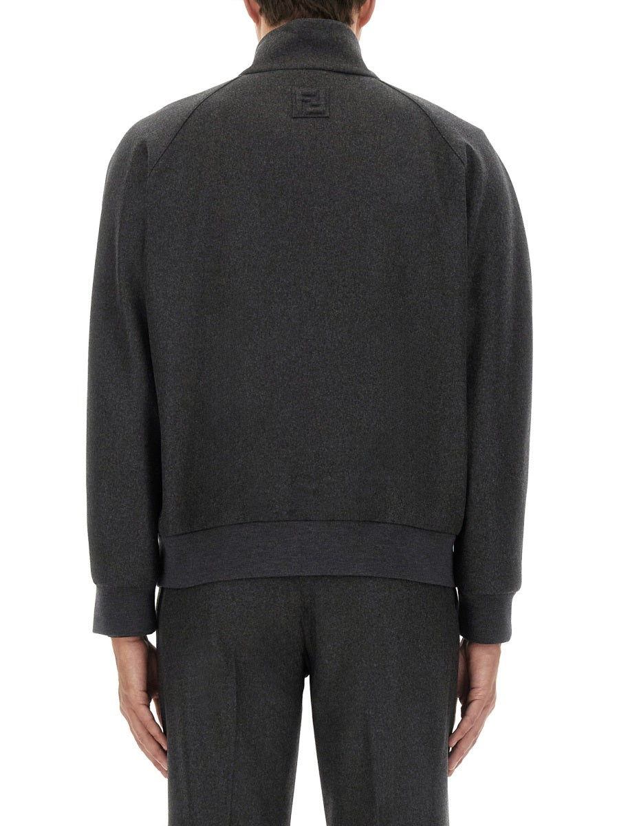 FENDI Fendi Men Blouson In Cashmere