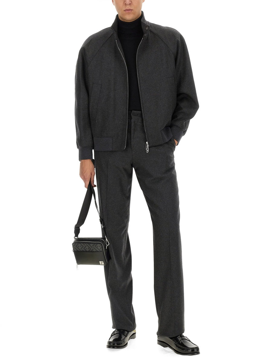 FENDI Fendi Men Blouson In Cashmere