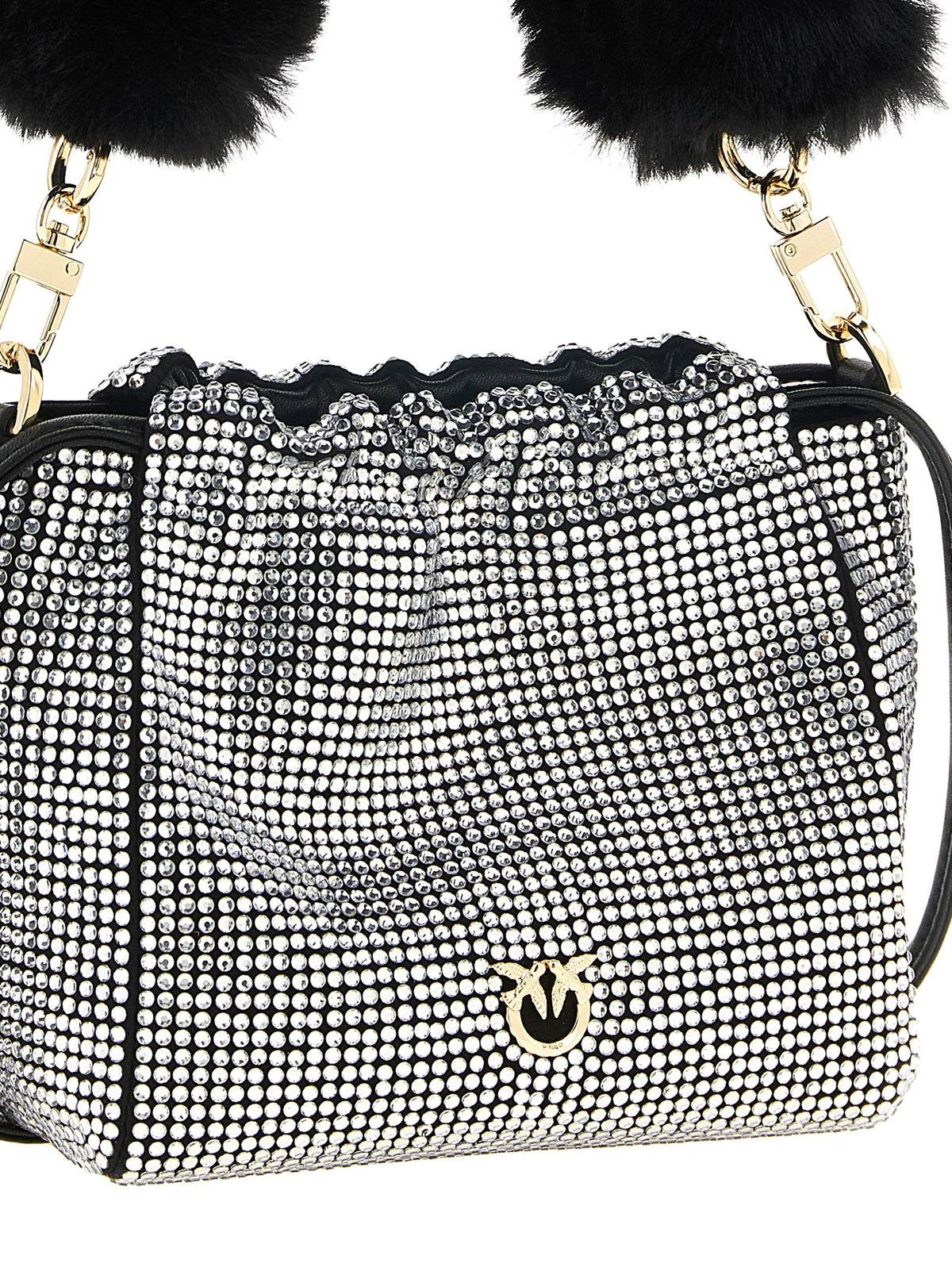 PINKO Pinko Women Rhinestone Bucket Bag