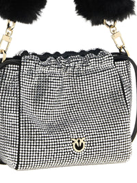 PINKO Pinko Women Rhinestone Bucket Bag