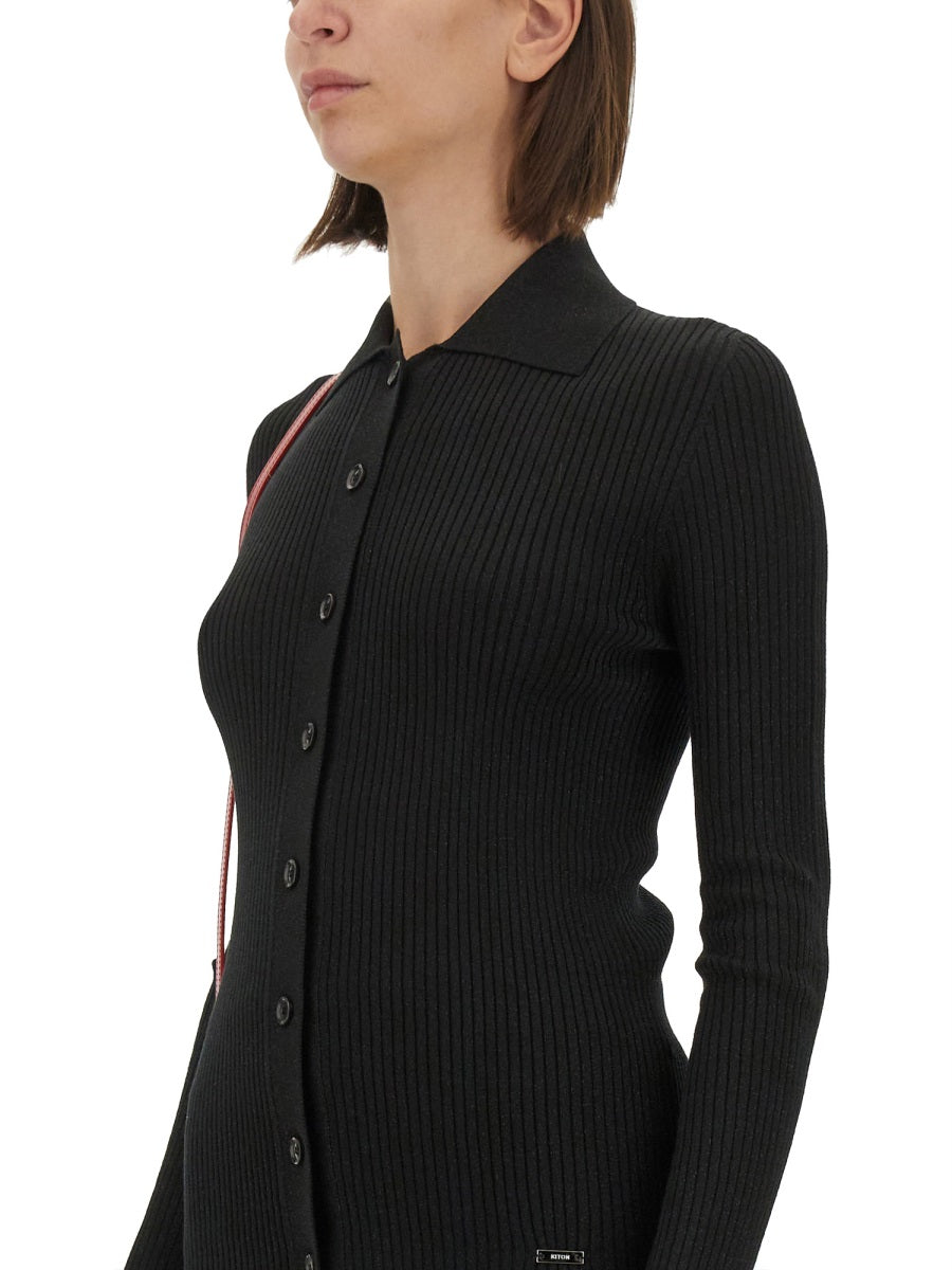 Kiton Women Ribbed Sweater.